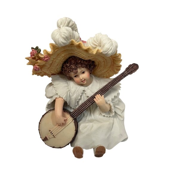 Maud Humphrey Limited Edition Susanna‎ Figurine With Banjo 3 3/4" - Picture 6 of 6